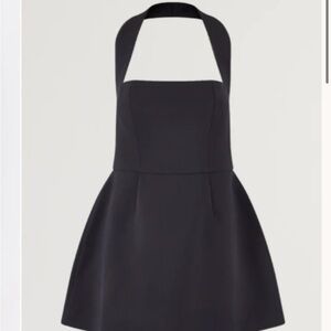 Odd Muse Structured Mini Dress Navy